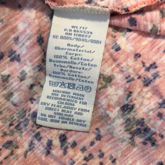 Sweet floral boden tank top sz4 - Picture 4 of 4